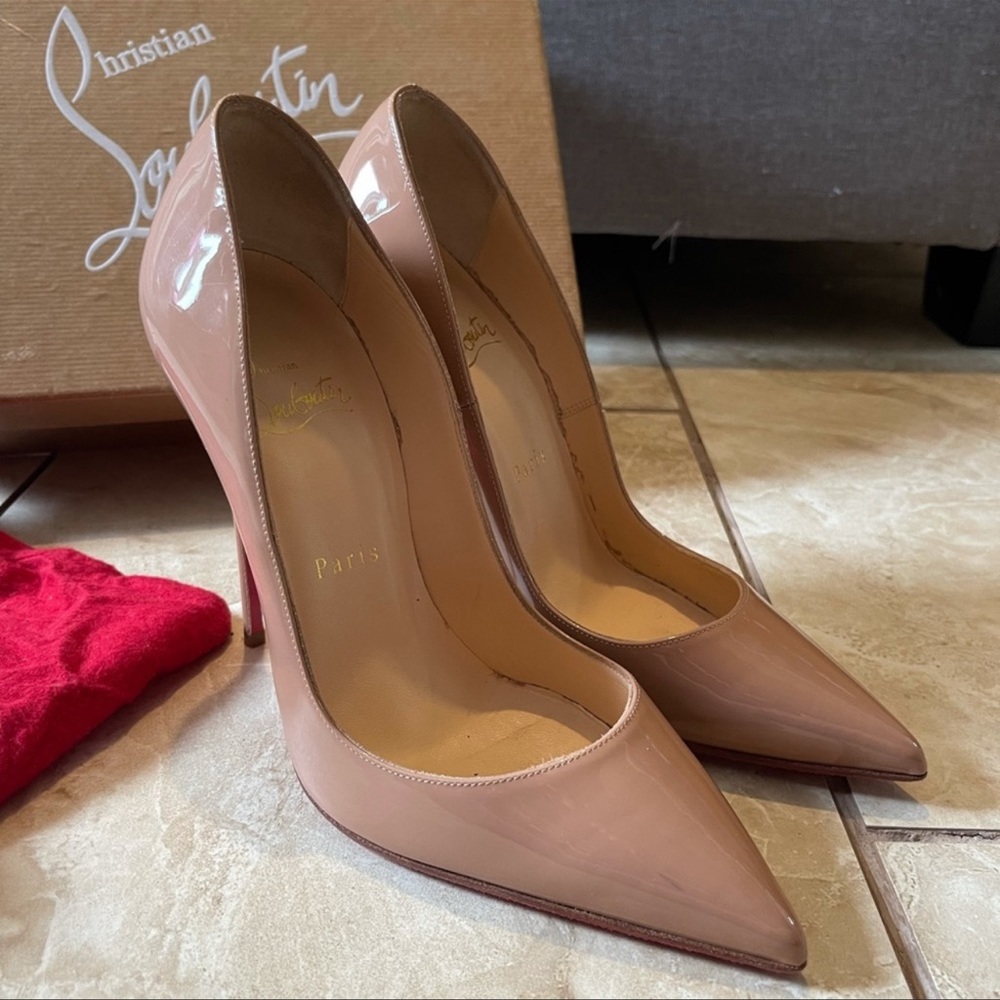 Nude Louboutin 120 So Kate’s